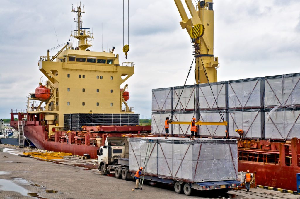 intermodal freight shipment