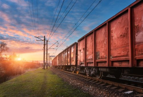rail for freight shipping services