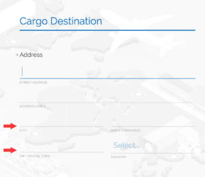 Cargo Destination - Quotes for Shipping